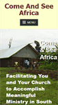 Mobile Screenshot of comeandseeafrica.org