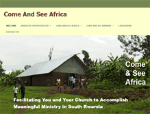 Tablet Screenshot of comeandseeafrica.org